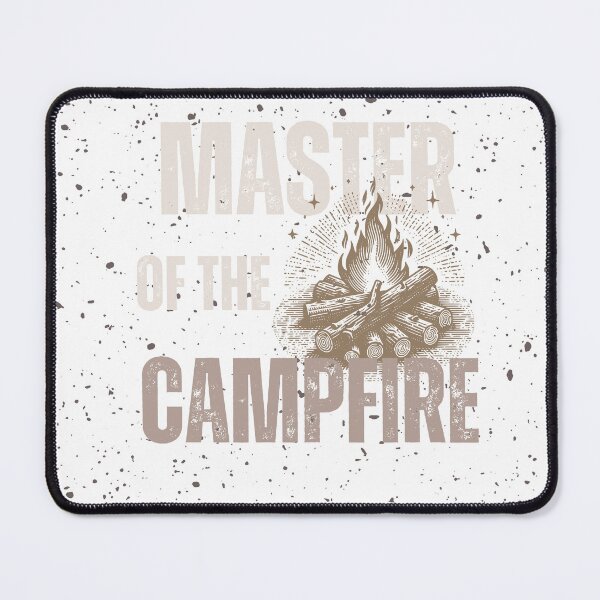 Item preview, Master of the Campfire Slogan designed and sold by RusticSkyStudio.
