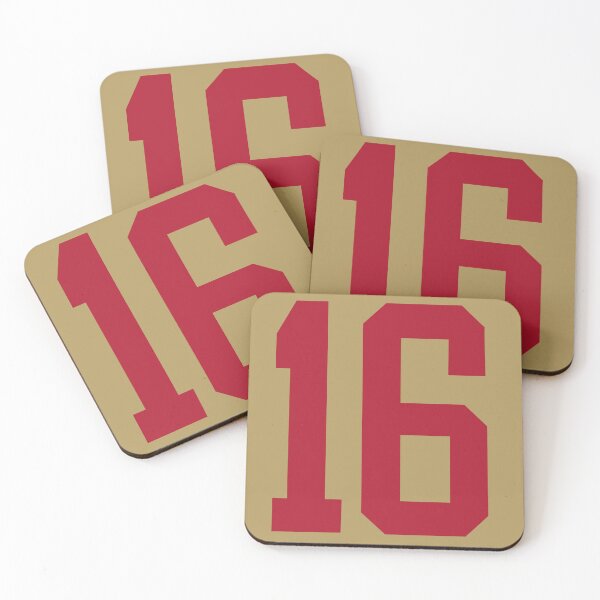 Item preview, Joe Montana Quarterback San Francisco Red Gold Number #16  designed and sold by Rolographics1.