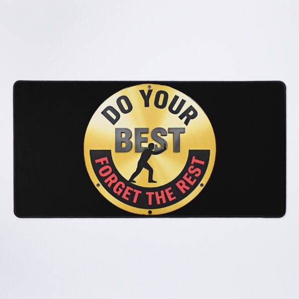 Item preview, Your Best Motivational ,DO YOUR BEST AND FORGET THE REST designed and sold by gear-posters.