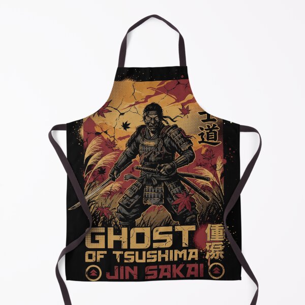 Item preview, Ghost of Tsushima Jin Sakai Samurai Tee designed and sold by Senpaiwaves.