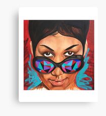QUEEN OF SOUL Canvas Print