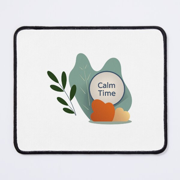 Item preview, Calm Time Heart Minimalist Mindfulness designed and sold by FWLKIT.