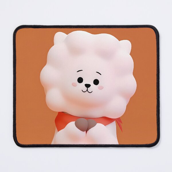 Item preview, Cute 3D Fluffy White Alpaca - Kawaii Clay Chibi Animal Sticker designed and sold by Billy Morfo™.
