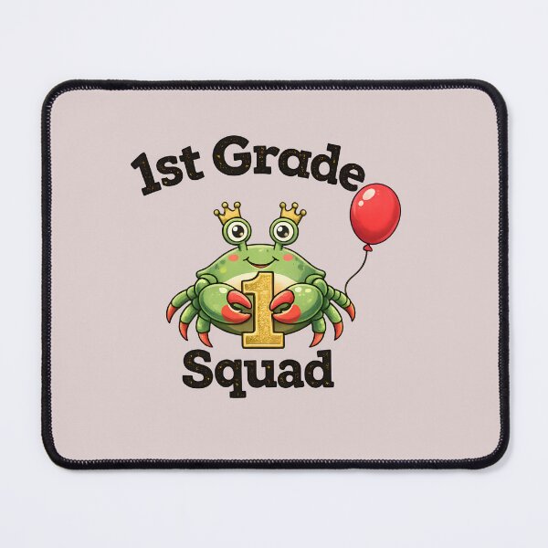Item preview, 1st Grade Squad Cute Crab Back to School designed and sold by Lozarux.