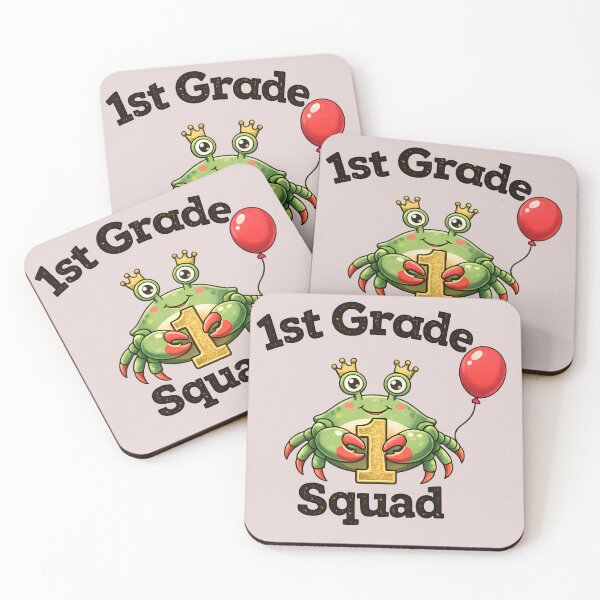 Item preview, 1st Grade Squad Cute Crab Back to School designed and sold by Lozarux.
