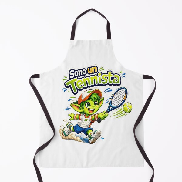 Item preview, Titolo Sono un Tennista | Cute Green Elf Tennis Player Funny Sports Design designed and sold by RipantinaFantasy .