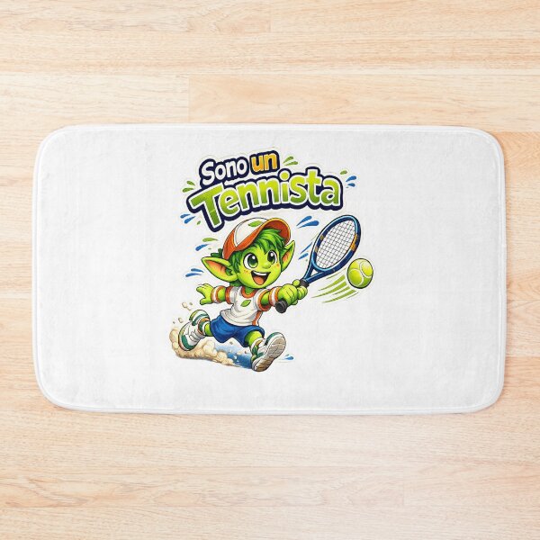Item preview, Titolo Sono un Tennista | Cute Green Elf Tennis Player Funny Sports Design designed and sold by RipantinaFantasy .