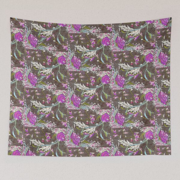 Item preview, Flower Garden Design In Soft Pastel designed and sold by Whispering Grace Studio.