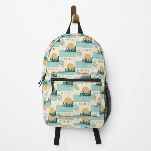 Item preview, Vintage Nauru Minimalist Island Travel Poster designed and sold by DuckOddity.