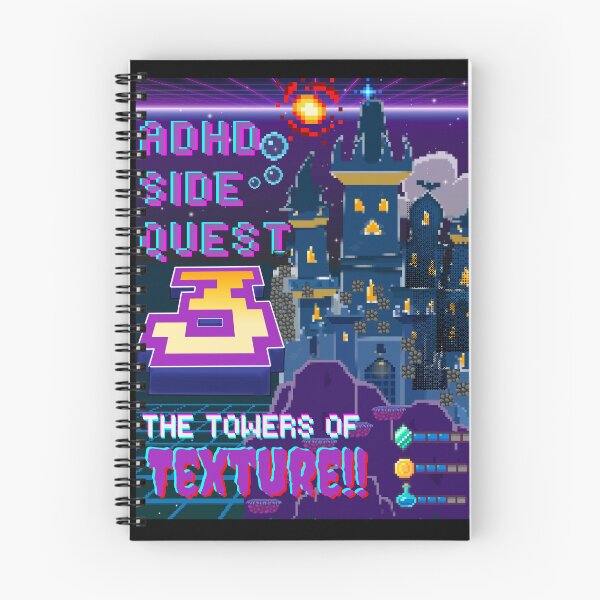 Item preview, ADHD SIDE QUEST 3 - THE TOWERS OF TEXTURE designed and sold by JDY Studio Designs.