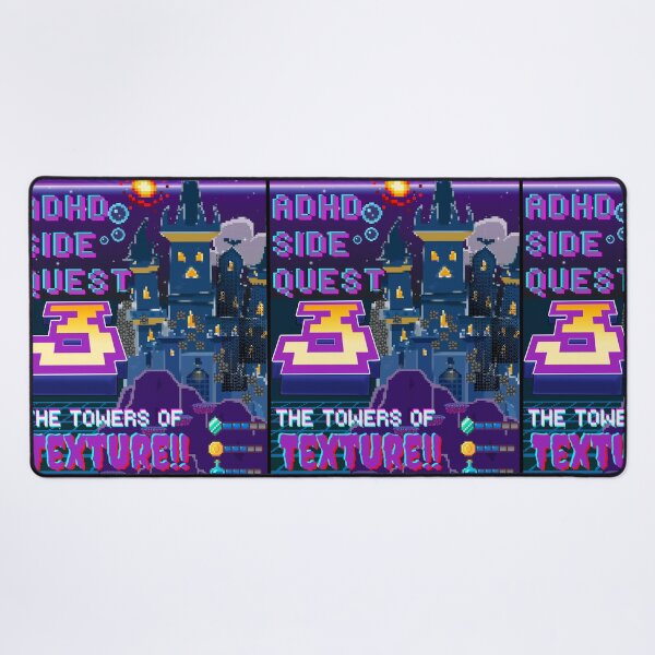 Item preview, ADHD SIDE QUEST 3 - THE TOWERS OF TEXTURE designed and sold by JDY Studio Designs.