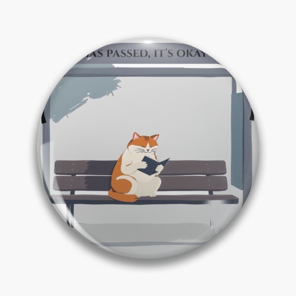 Item preview, Funny Introvert Reader Cat - The Bus Has Passed It's Okay To Read designed and sold by hoodiehood.