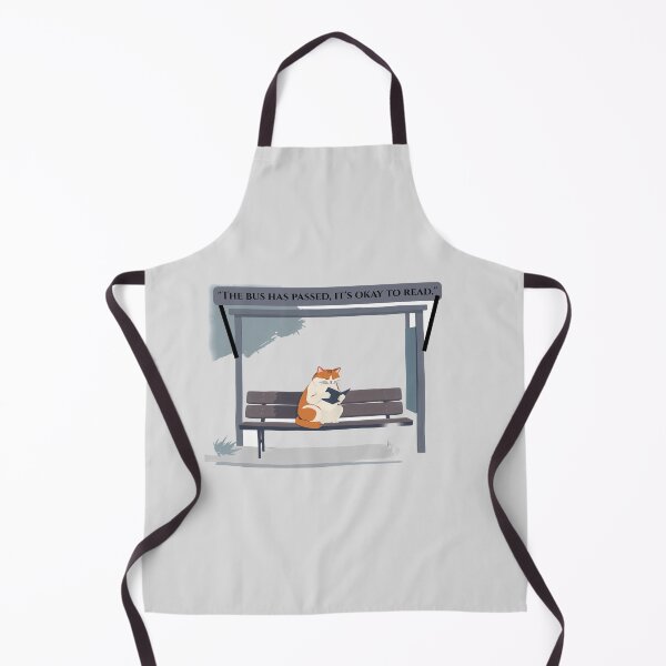 Item preview, Funny Introvert Reader Cat - The Bus Has Passed It's Okay To Read designed and sold by hoodiehood.