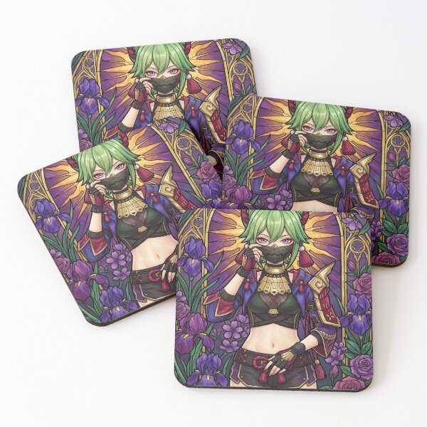 Item preview, Stained Glass Kuki Shinobu designed and sold by Thunderbelts.