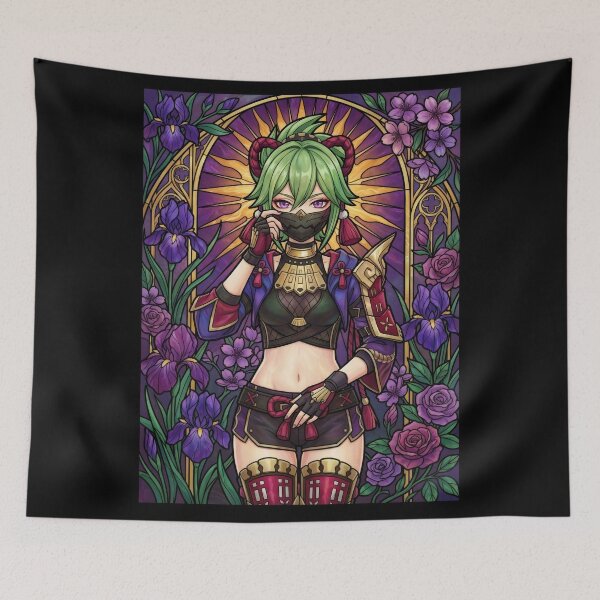 Item preview, Stained Glass Kuki Shinobu designed and sold by Thunderbelts.