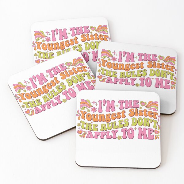 Item preview, Groovy Youngest Sister Rules designed and sold by Soren Graft.