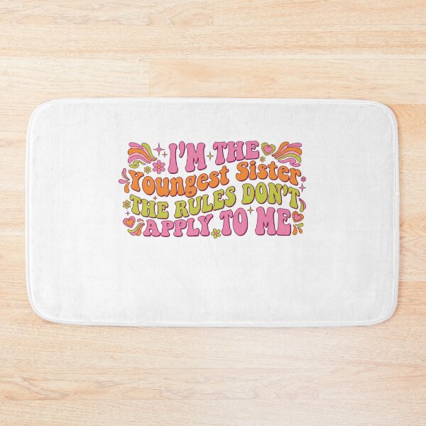 Item preview, Groovy Youngest Sister Rules designed and sold by Soren Graft.