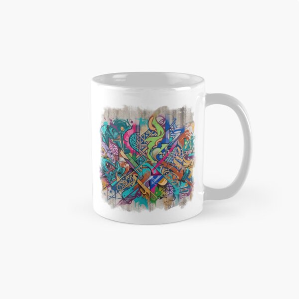 Item preview, Abstract Urban Graffiti Wall Art Design designed and sold by rich-moda.