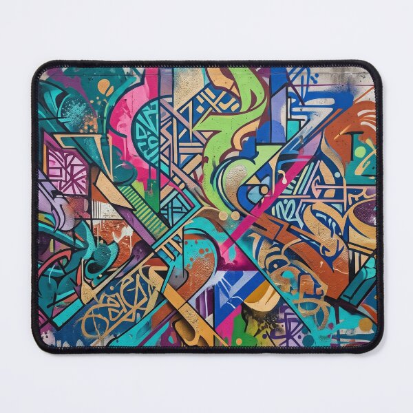 Item preview, Abstract Urban Graffiti Wall Art Design designed and sold by rich-moda.