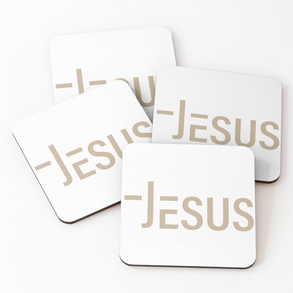 Item preview, Jesus Condensed Type Cross Beige  designed and sold by Rolographics1.