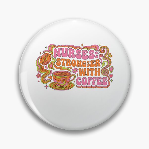 Item preview, Psychedelic Nurses Stronger With Coffee designed and sold by Soren Graft.