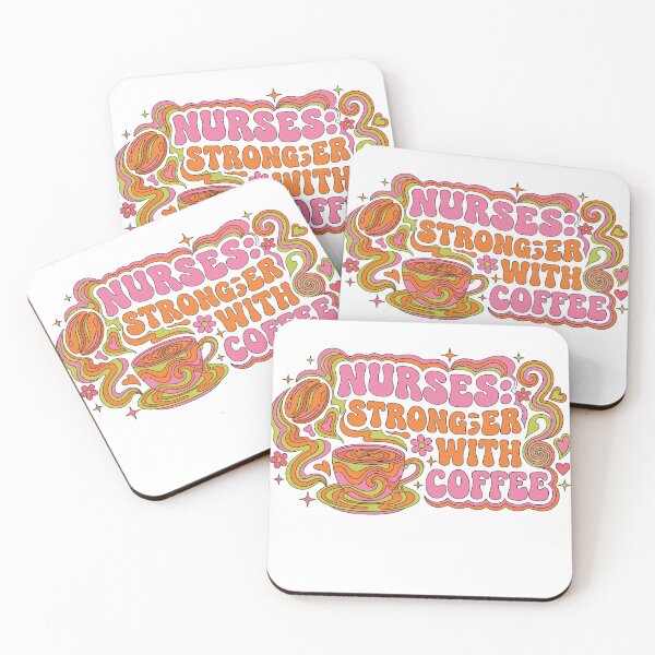 Item preview, Psychedelic Nurses Stronger With Coffee designed and sold by Soren Graft.