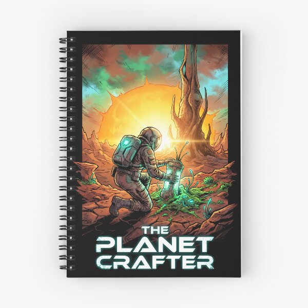 Item preview, The Planet Crafter Sci Fi Terraforming Tee designed and sold by Senpaiwaves.