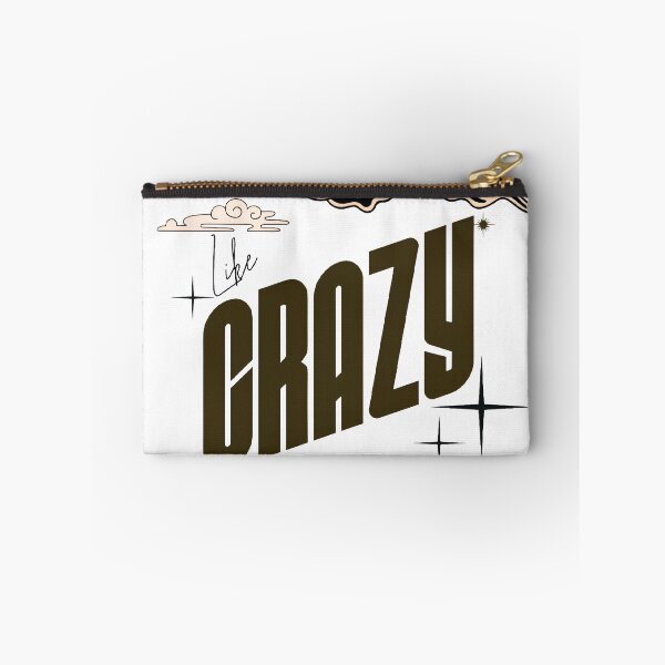 Item preview, CRAZY Aesthetic Typography “CRAZY” with Cloud & Star Retro Sky Design.  designed and sold by TialCorner.