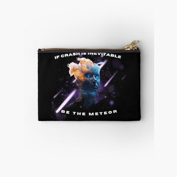 Item preview, Inevitable Crash: Human Soul Meteor - Glitch Art Aesthetic Streetwear designed and sold by GLITCH & SOUL.