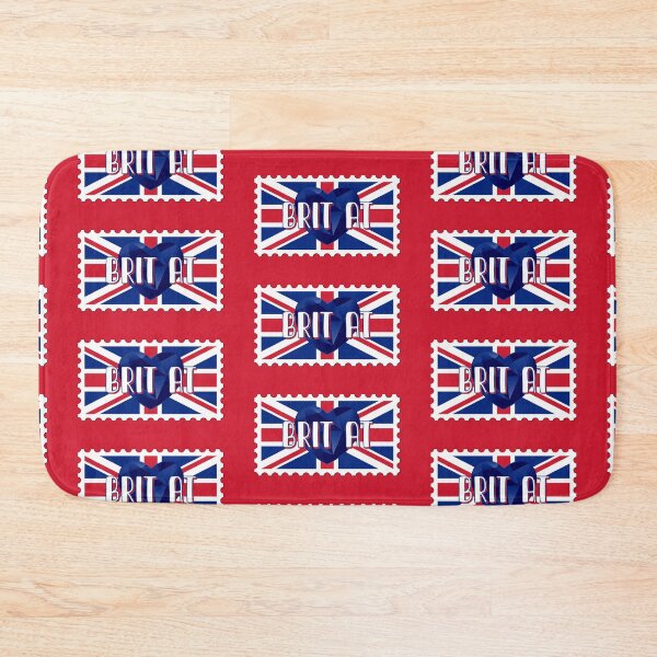 Item preview, Brit at Heart (on Red) designed and sold by PawsitiveMum3.