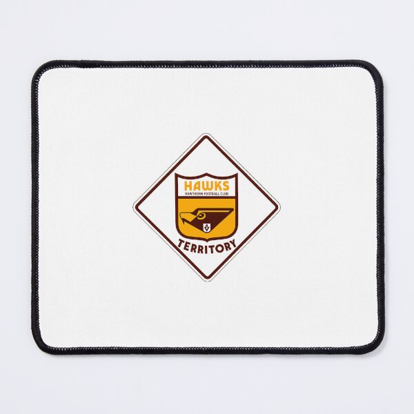 Item preview, Hawthorn Hawks Road Sign Retro Logo designed and sold by Luke Foran Sports Art.