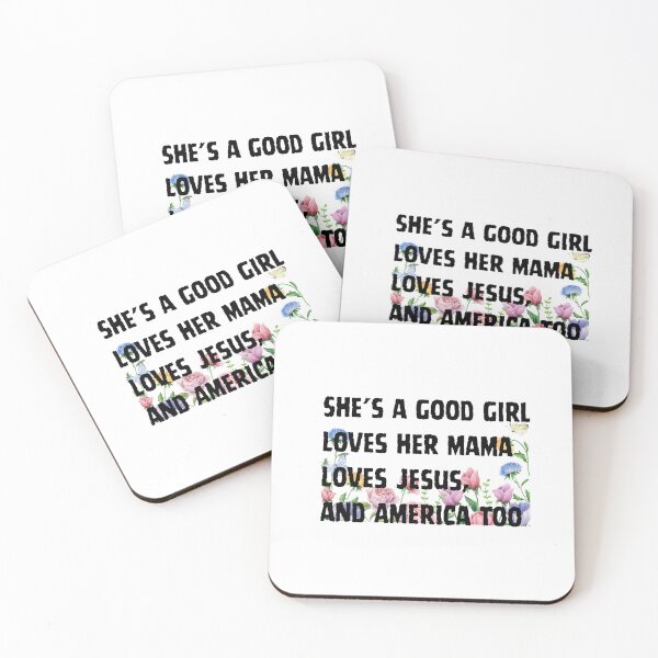 Item preview, She's a good girl designed and sold by Whimsy Avenue.