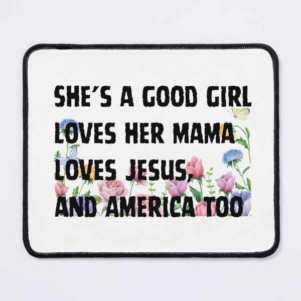 Item preview, She's a good girl designed and sold by Whimsy Avenue.