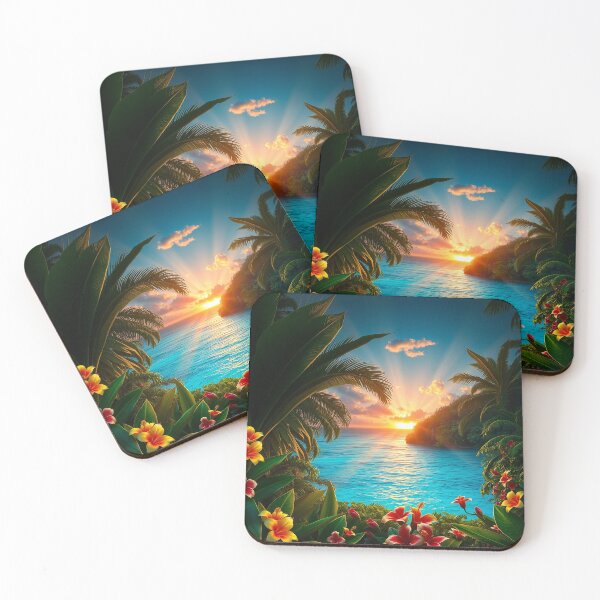 Item preview, Tropical Sunset Vibes designed and sold by GigantoStudio.