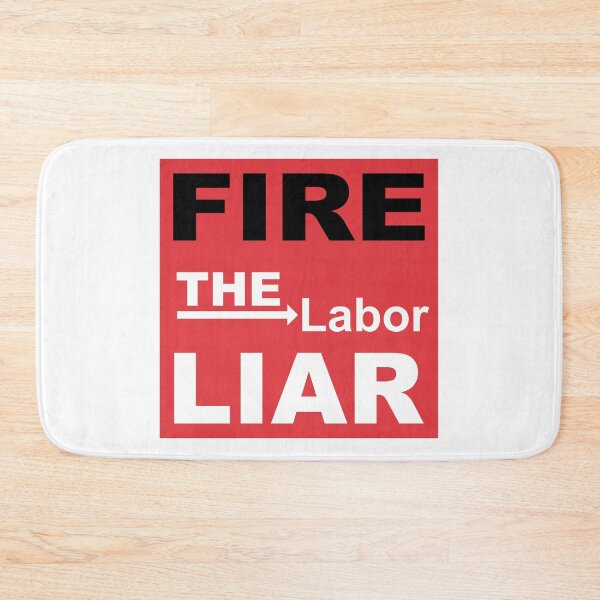 Item preview, FIRE THE LIAR  designed and sold by Piss Take .