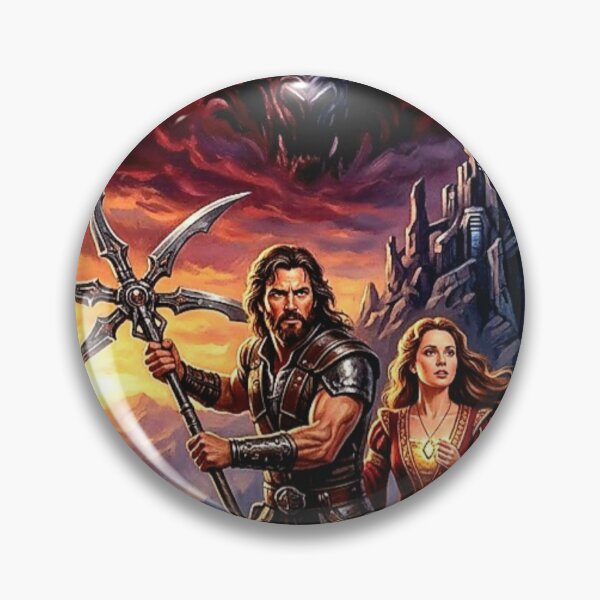 Item preview, Krull Retro Sci-Fi Fantasy Adventure Tribute Art Movie Poster designed and sold by Art's Diner.
