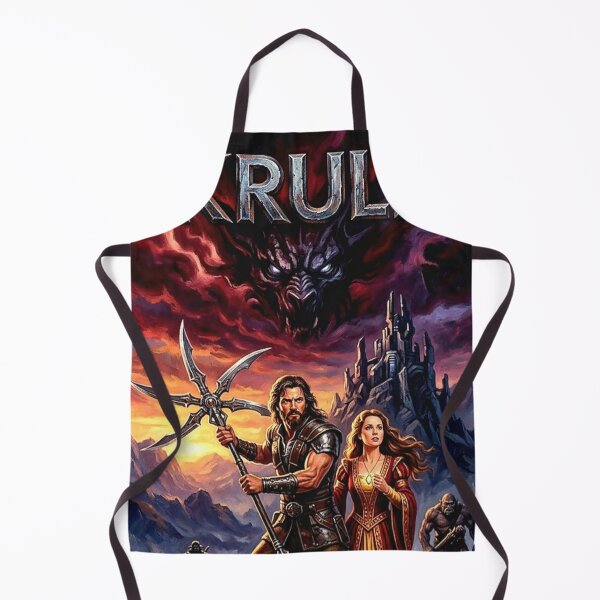 Item preview, Krull Retro Sci-Fi Fantasy Adventure Tribute Art Movie Poster designed and sold by Art's Diner.