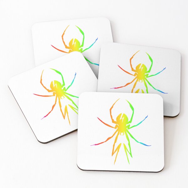 Artikelvorschau, Regenbogen-Spielverderberspinne entworfen und verkauft von Medusa's Revenge Art.