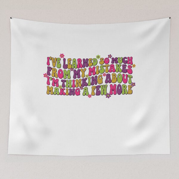Item preview, Groovy Learned From My Mistakes designed and sold by Soren Graft.