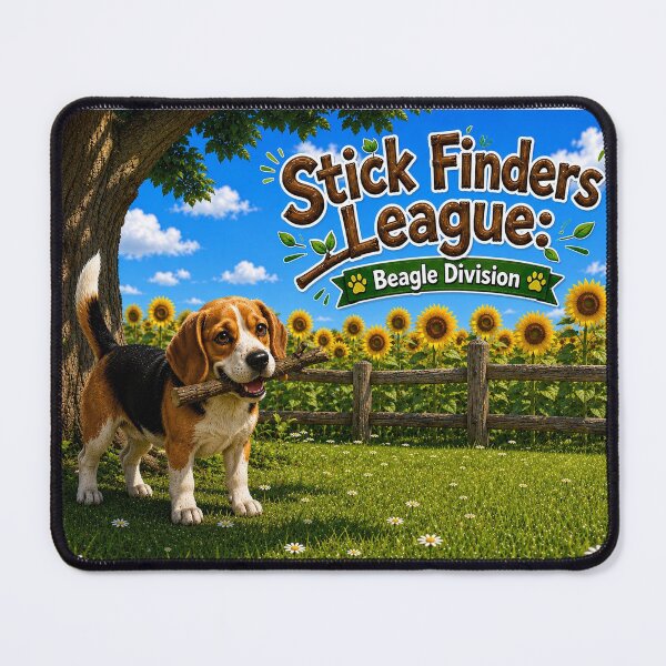 Item preview, Stick Finders League: Beagle Division designed and sold by CIW78.