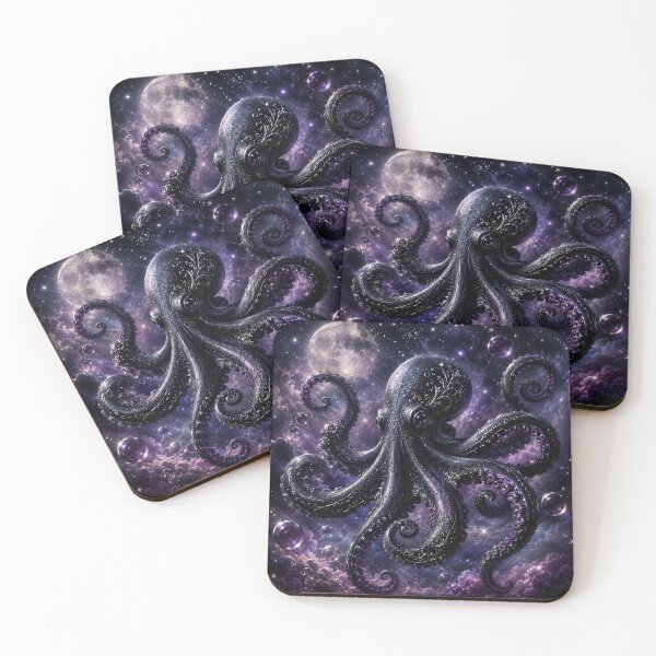 Item preview, Magical Marine Octopus designed and sold by Weirdwildco69.
