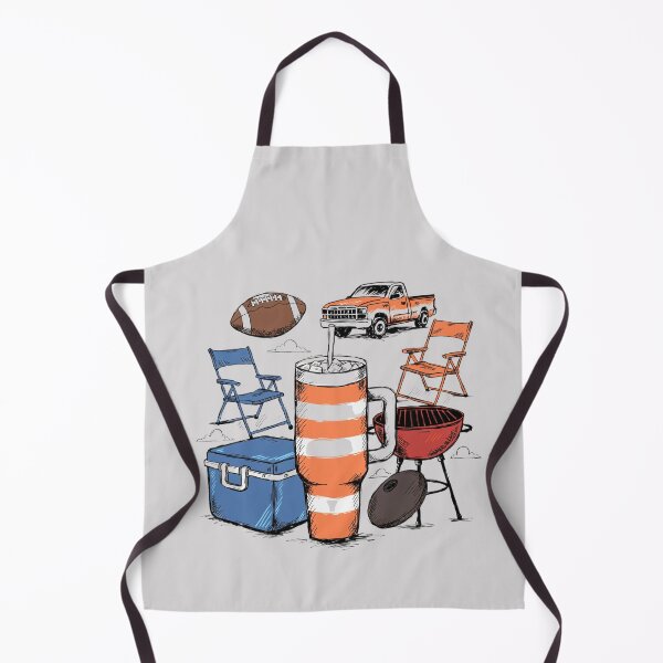 Item preview, Football Tailgate Party Gear Illustration designed and sold by DariaOltes.