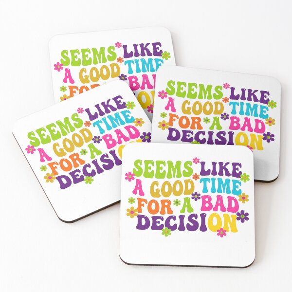 Item preview, Groovy Good Time For A Bad Decision designed and sold by Soren Graft.