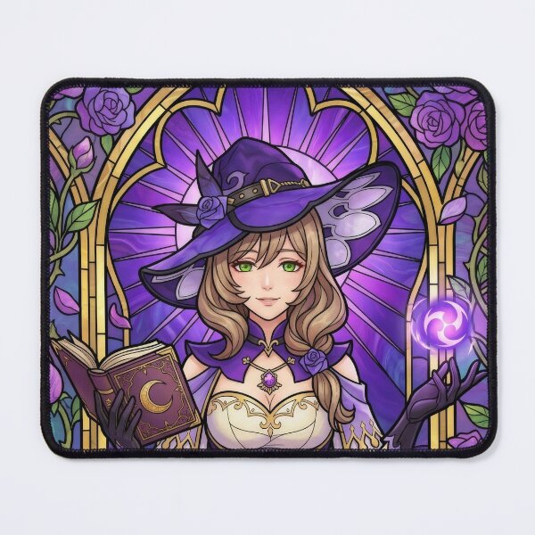 Item preview, Stained Glass Lisa designed and sold by Thunderbelts.