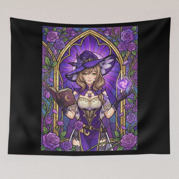Item preview, Stained Glass Lisa designed and sold by Thunderbelts.