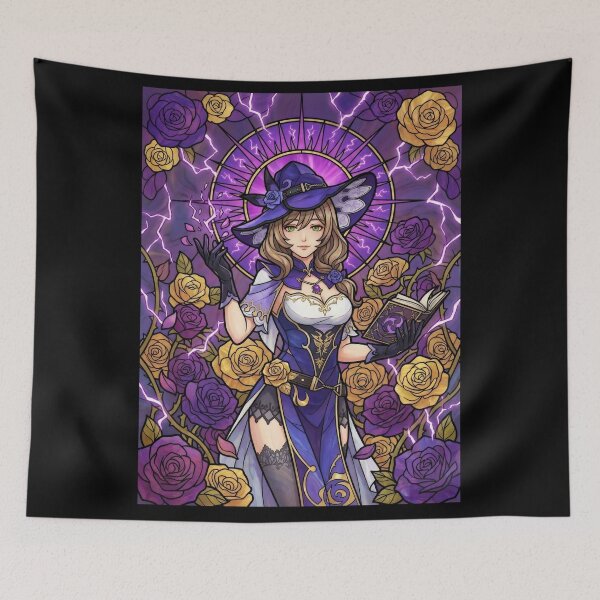 Item preview, Stained Glass Lisa designed and sold by Thunderbelts.