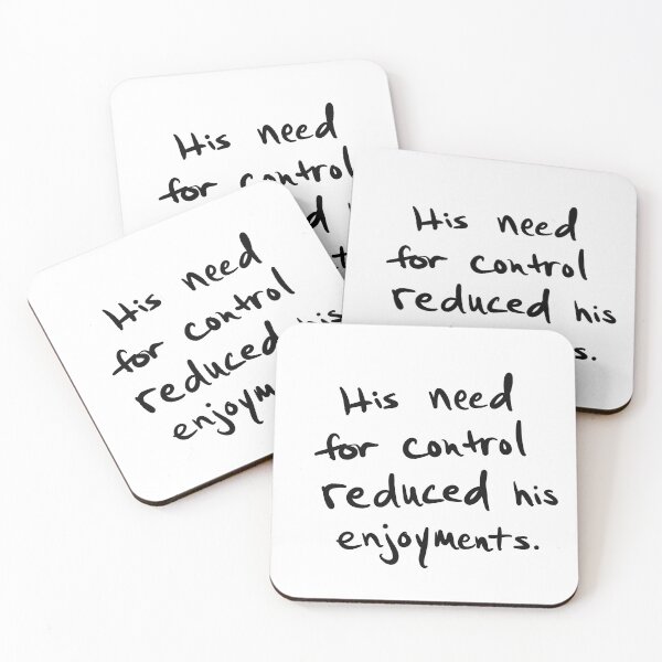 Item preview, His Need for Control designed and sold by abeink.