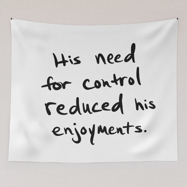 Item preview, His Need for Control designed and sold by abeink.