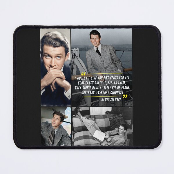 Item preview, James Stewart Quote Painted HD Art designed and sold by DiverseDazzle.