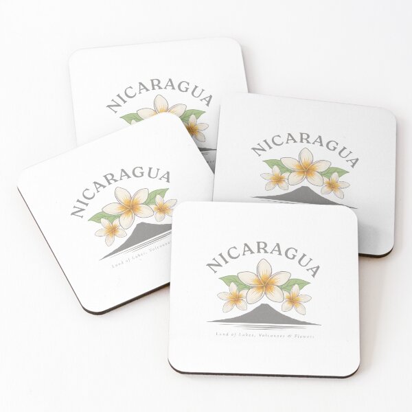 Item preview, Nicaragua. Tierra de Volcanes, Sacuanjoche flower.  designed and sold by Nica Sol.